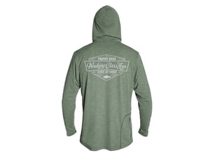 Image of Tradition Tech Hood ( MILITARY GREEN HEATHER )