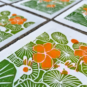 Image of Bunny Linoprint