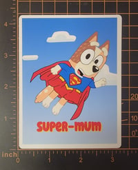 Large supermum sticker