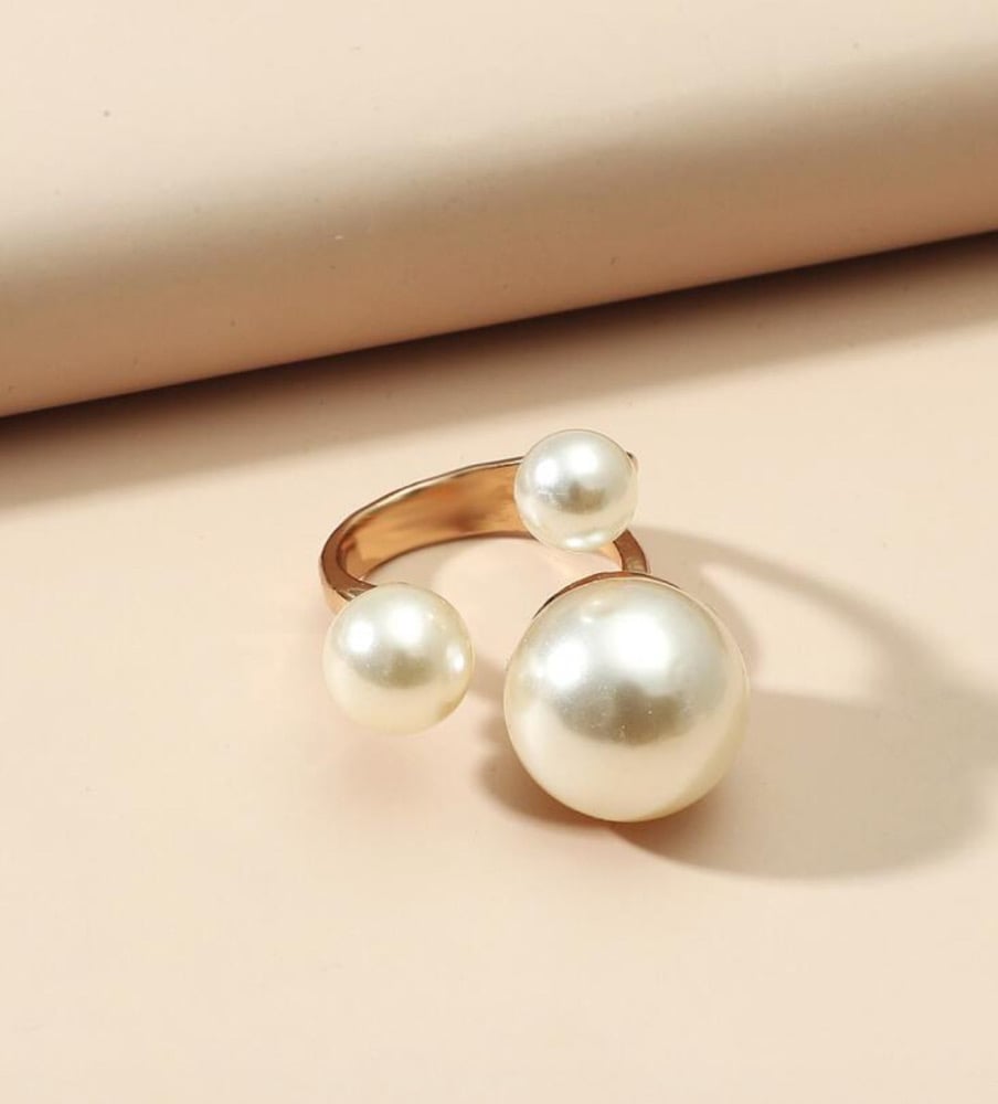 Image of “Pearl Cuff Ring”