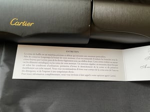 Image of Cartier C Decor CT0046O 004 Buffs Buffalo Horn Sunglasses