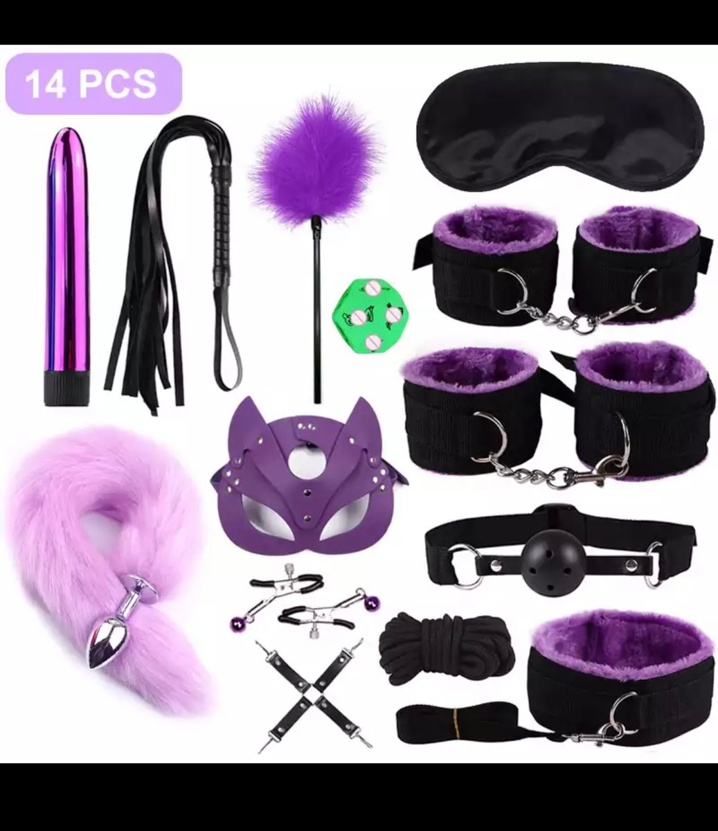 14pc Bdsm Bondage Kit Bettys Toybox