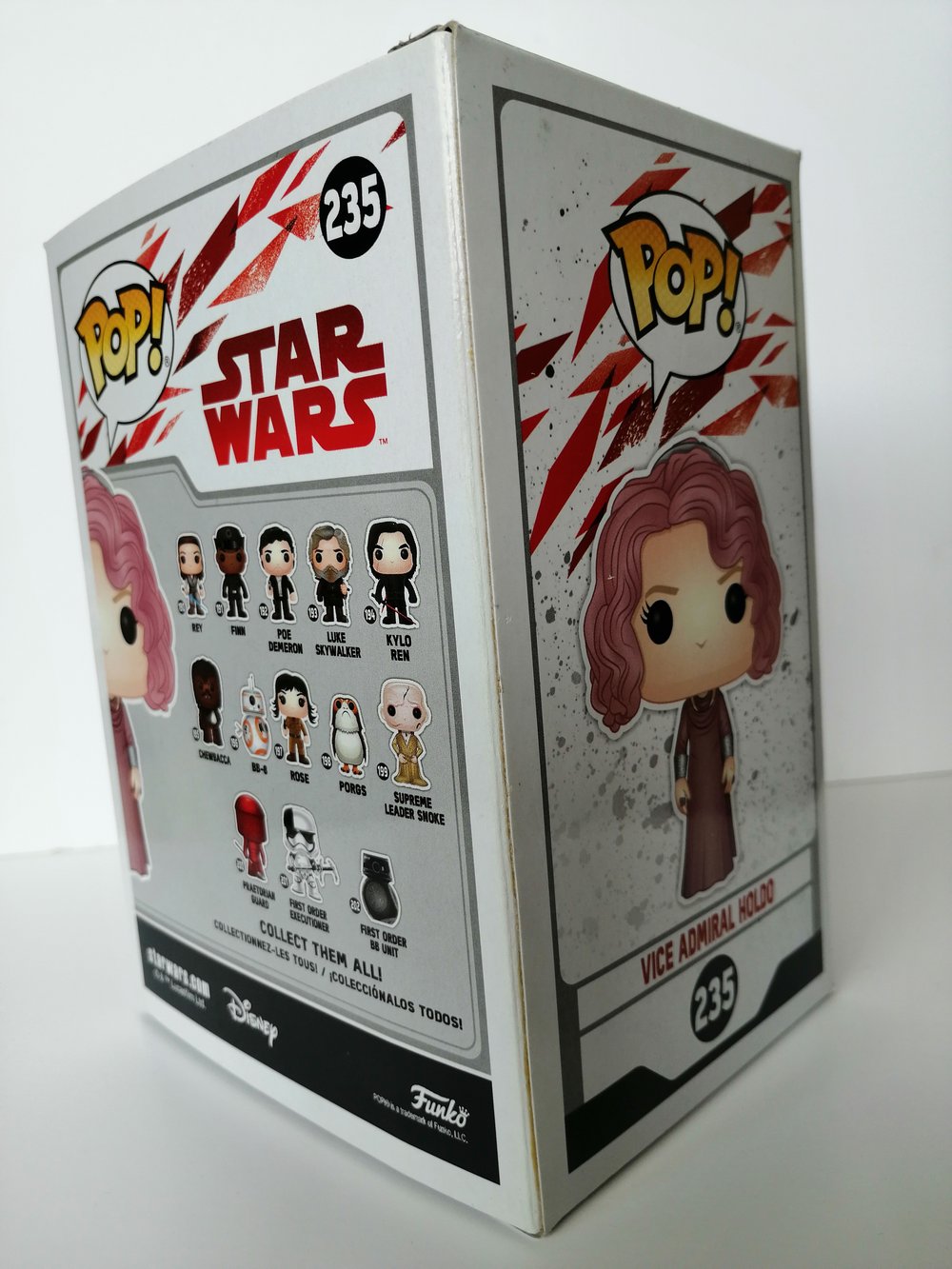 Laura Dern Star Wars Holdo Signed funko