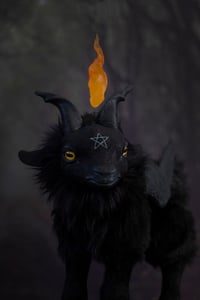 Image 1 of PREORDER - Baby Baphomet - Poseable artoll