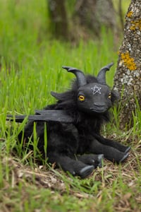 Image 4 of PREORDER - Baby Baphomet - Poseable artoll
