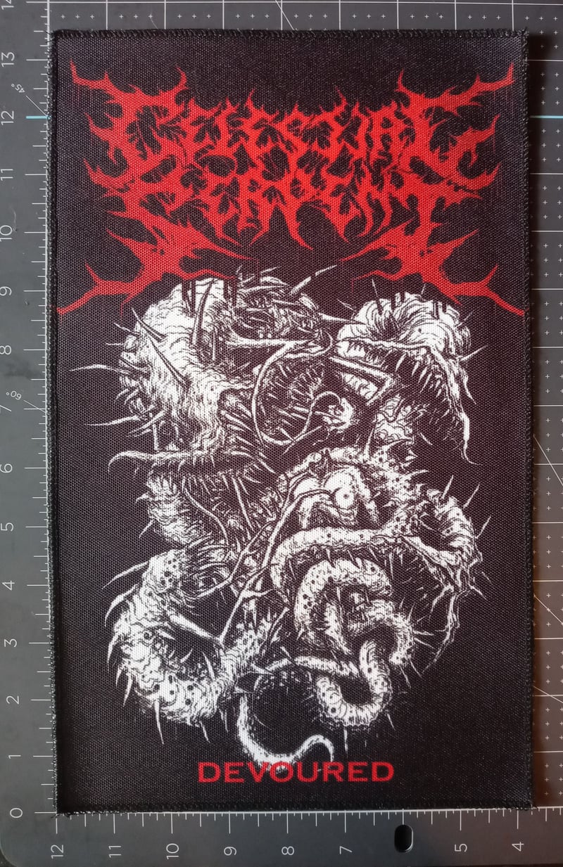 Celestial Serpent - Devoured - Band Back Patch | Murder Machine Clothing