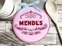 Image 1 of Mendl's Patisserie 6" Embroidery Hoop