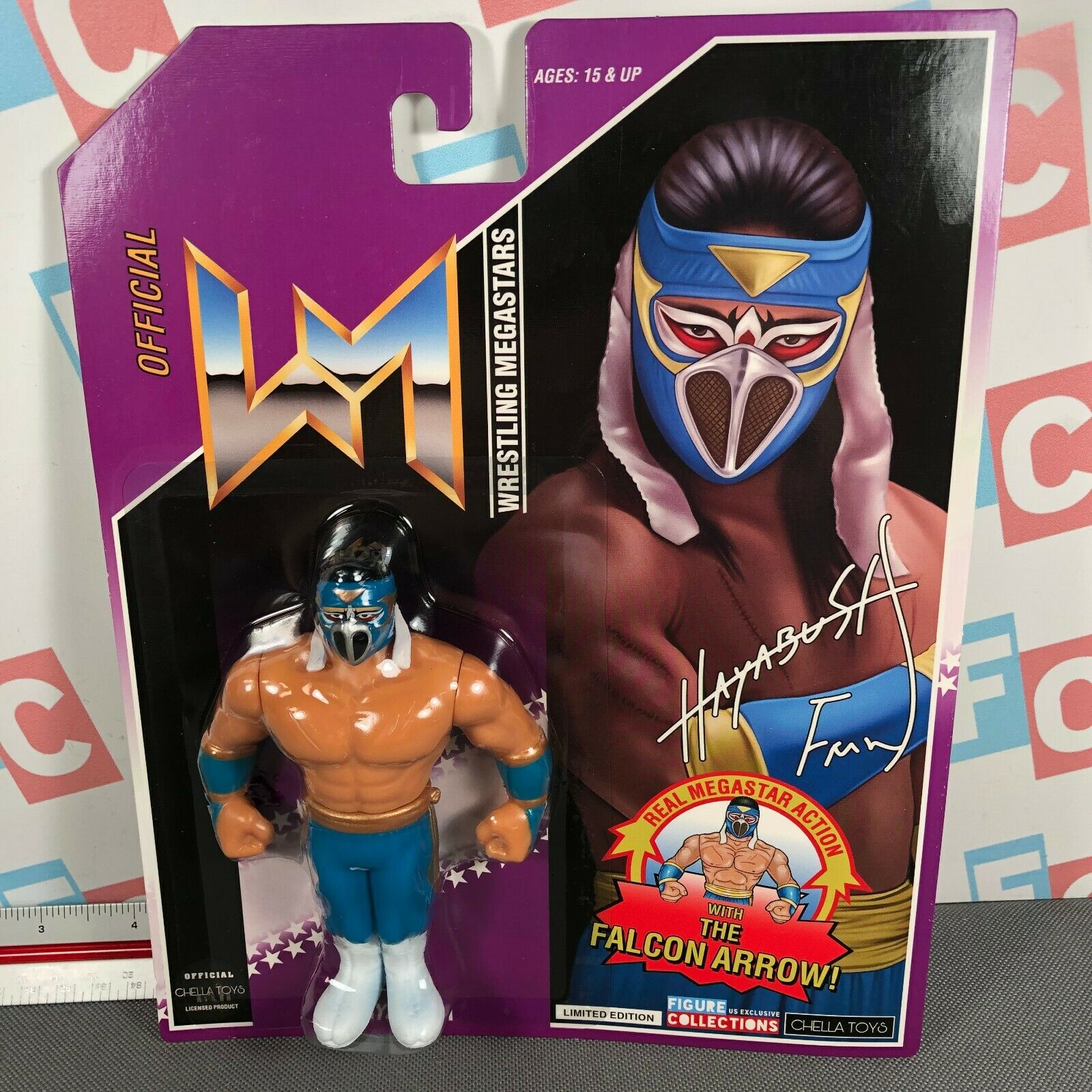 Outlet Chella Toys Wrestling Megastars Hayabusa variant wwe