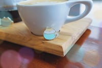 Image 5 of Shiba Latte Enamel Pin