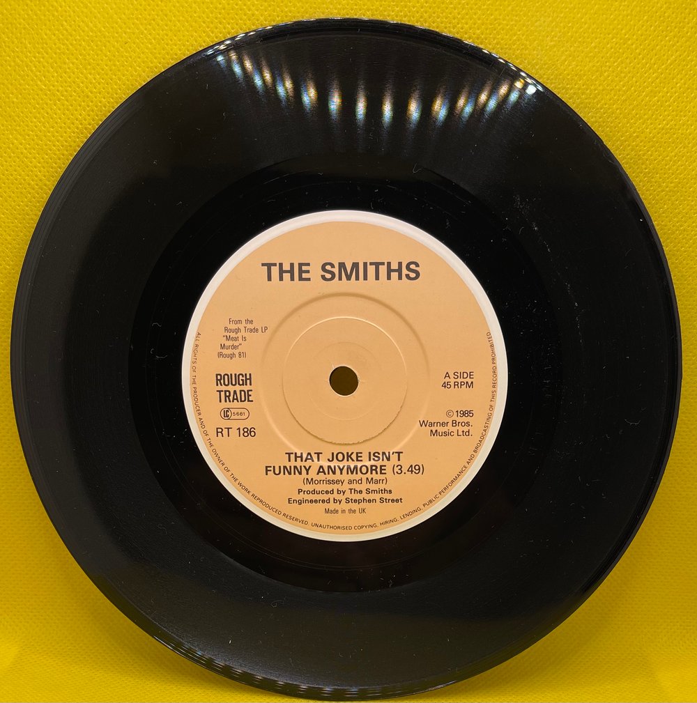The Smiths- That Joke Isnt Funny Anymore/Meat is Murder(Live) 1985 7” 45rpm