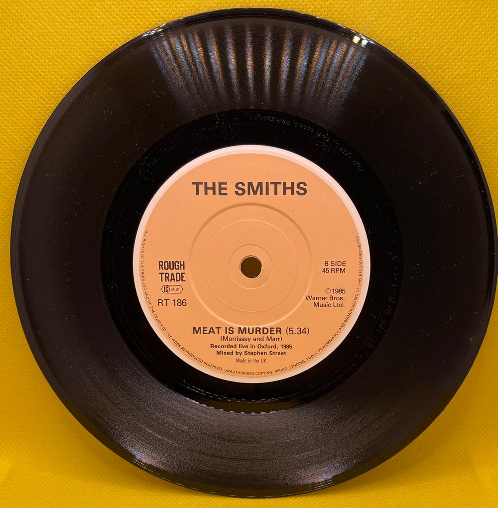 The Smiths- That Joke Isnt Funny Anymore/Meat is Murder(Live) 1985 7” 45rpm