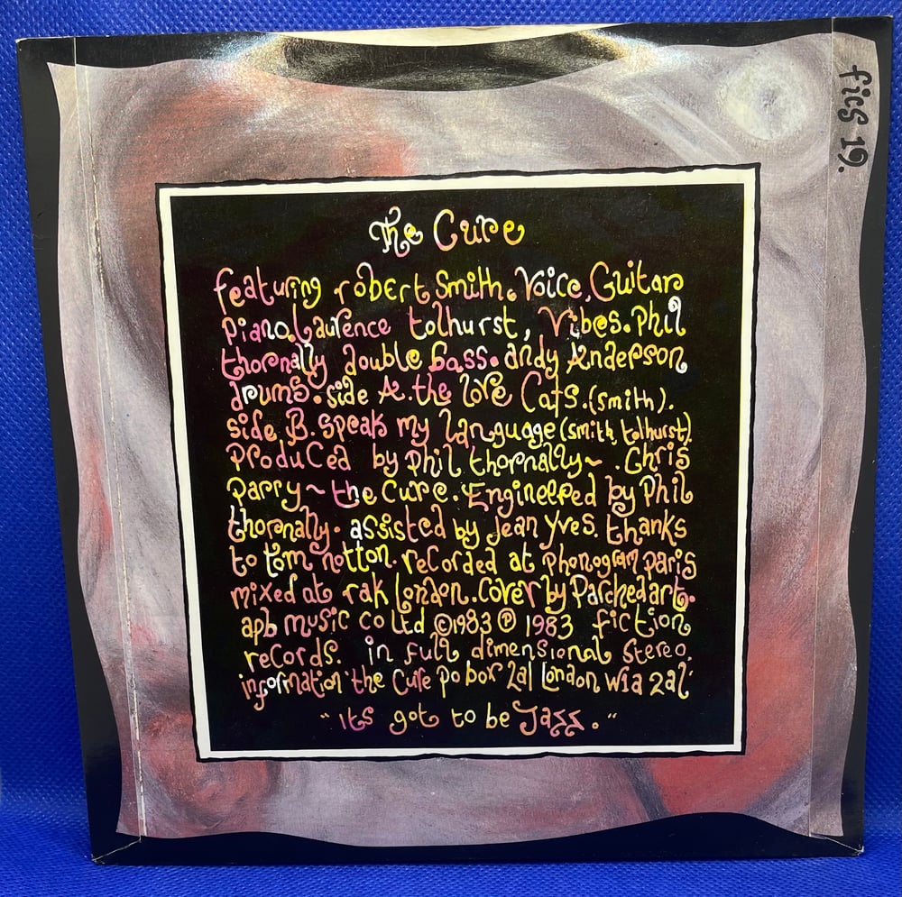 The Cure - The Love Cats/Speak My Language 1983 7β 45rpm
