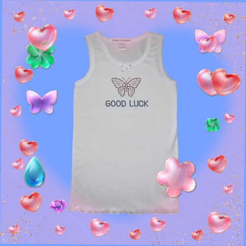 Image of Good Luck Tank TopðŸ’–ðŸ’™Restock Pre Order 