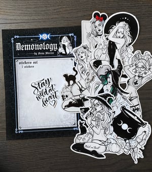 Image of Demonology sticker pack