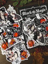 Image 3 of Black Magic sticker pack
