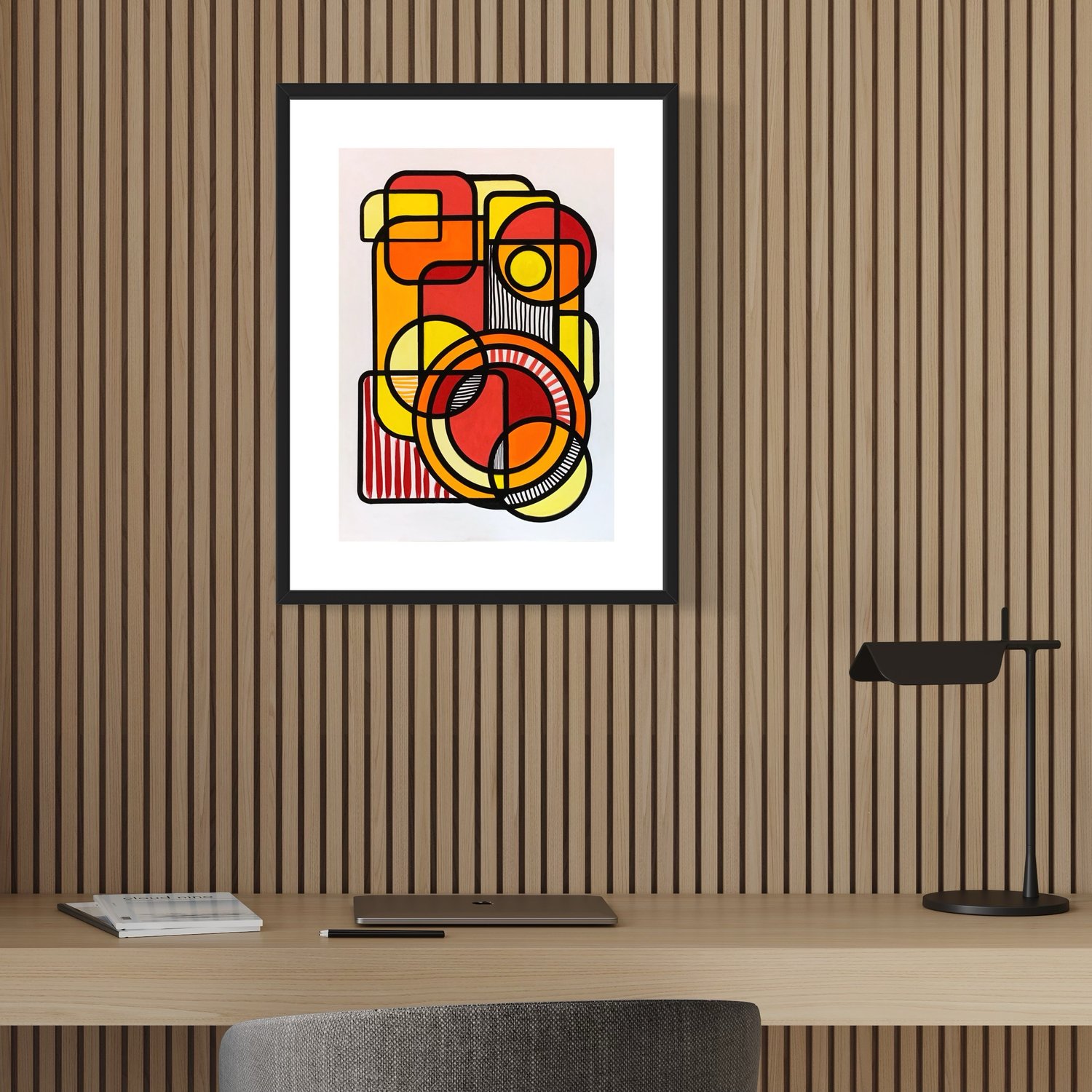 Image of 'Radiance' A3 Acrylic Painting on Paper