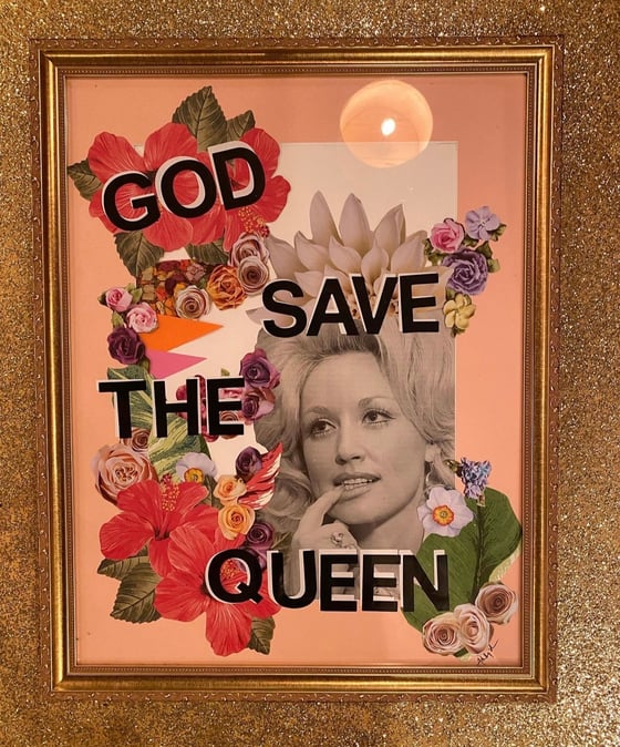 Image of God Save the Queen Framed