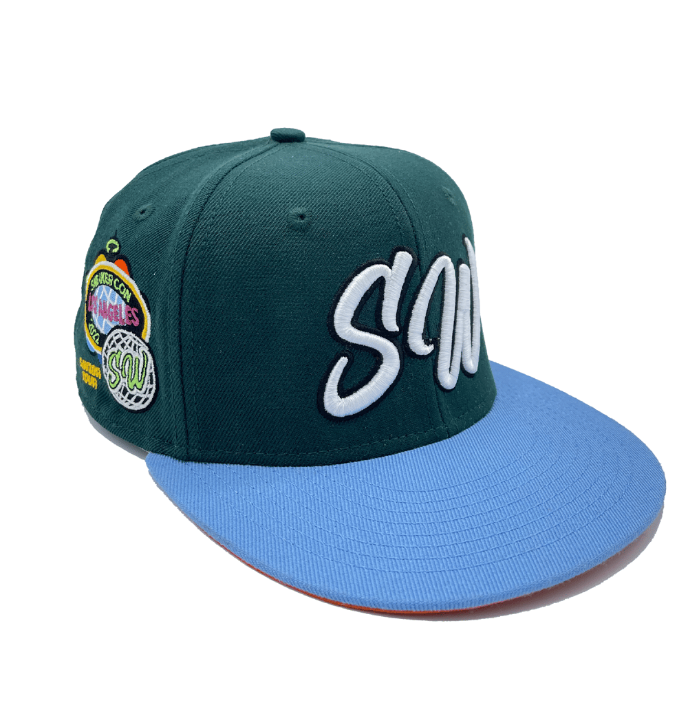 Image of SW Sneakercon LA Savior - Forest/Baby Blue