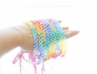 Image 4 of Rainbow beaded headband