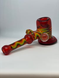 Image 1 of Red + Linework Hammer