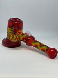 Image 2 of Red + Linework Hammer