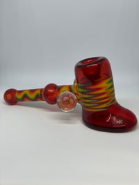 Image 3 of Red + Linework Hammer