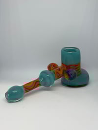 Image 1 of Aqua + Linework Hammer