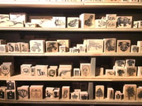 Image 2 of Roman Alphabet Rubber Stamps P78