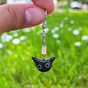 Image of Wonky Cat Earrings