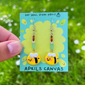 Image of Bumblebee Earrings