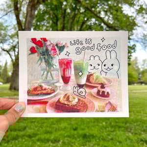 Image of Good Food Screenprint