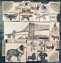 Image 3 of Brooklyn Bridge Rubber Stamps P83