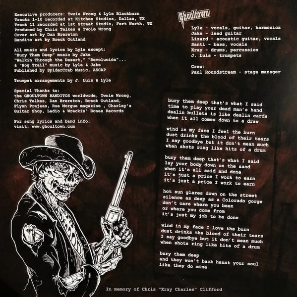 GHOULTOWN - BURY THEM DEEP (LP)