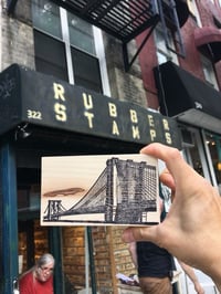 Image 4 of Brooklyn Bridge Rubber Stamps P83