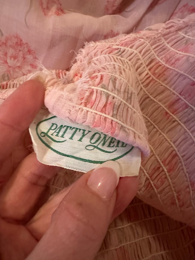 early 70s bohemian dream dress and matching shawl