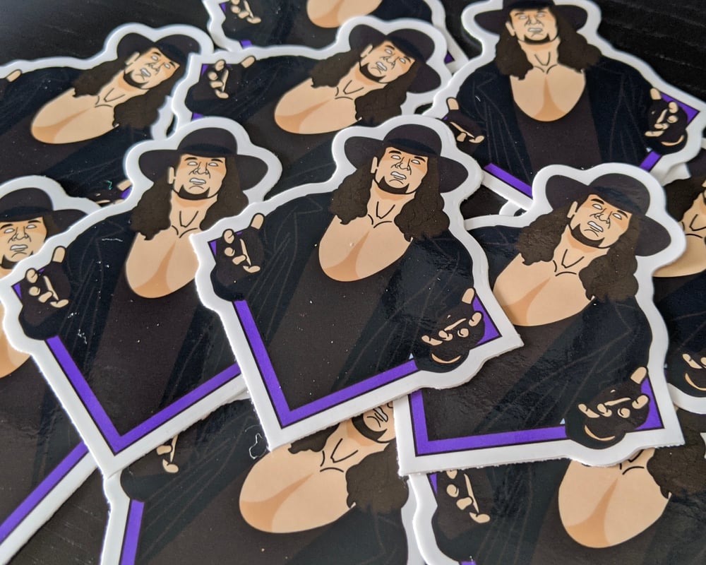 Undertaker Sticker