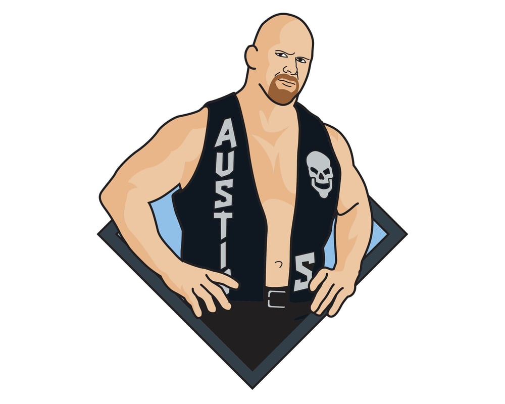 Stone Cold Steve Austin Sticker