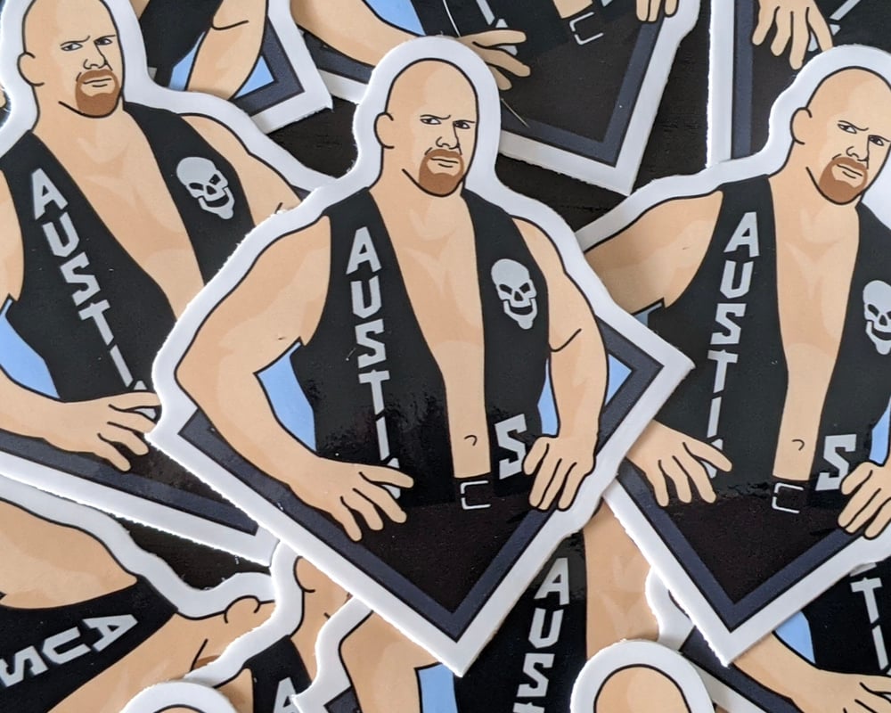 Stone Cold Steve Austin Sticker