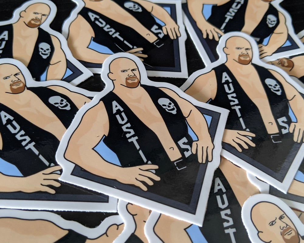 Stone Cold Steve Austin Sticker