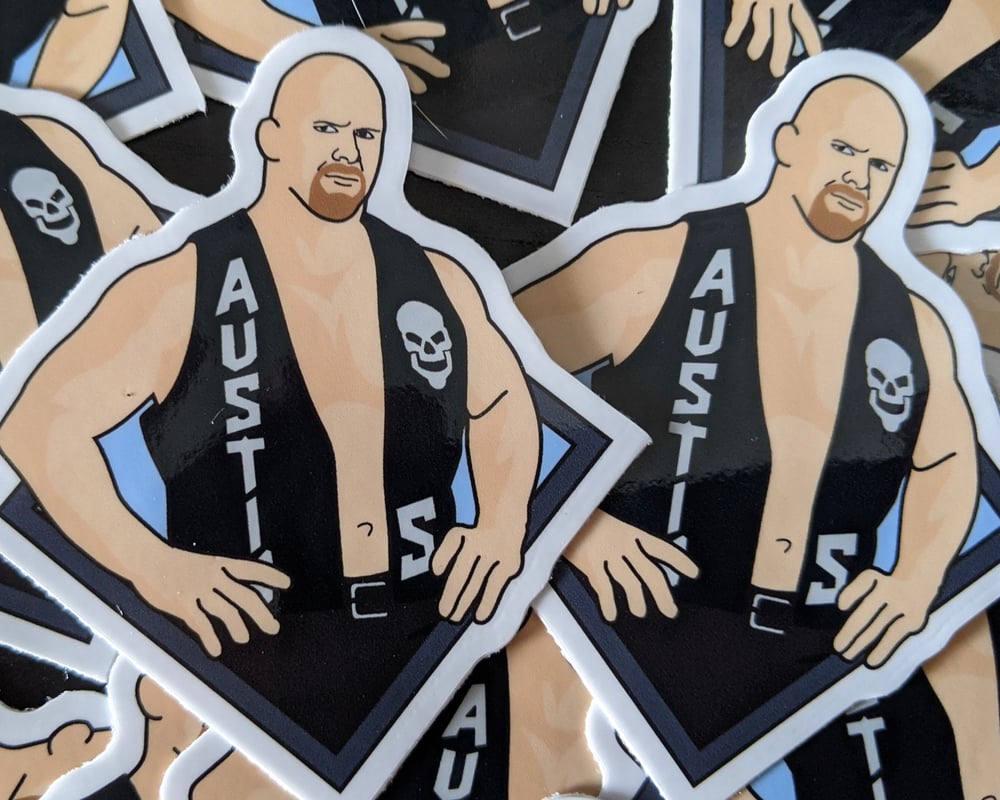Stone Cold Steve Austin Sticker