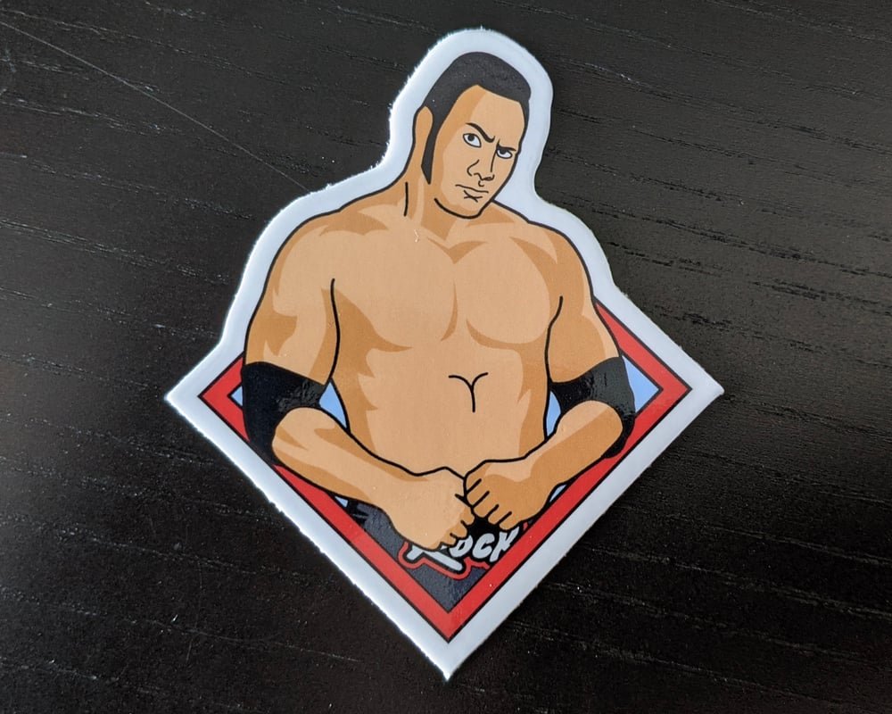 The Rock Sticker