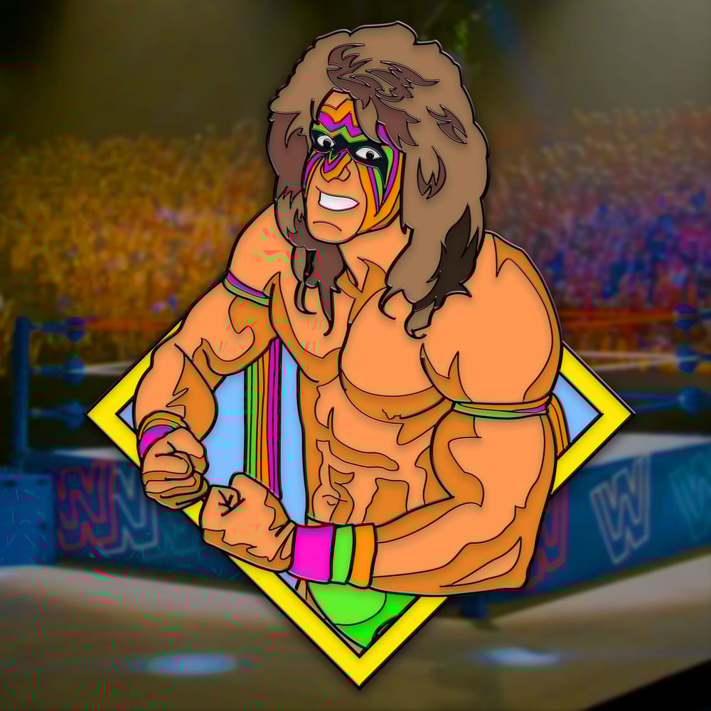 COMING SOON! Ultimate Warrior Pin