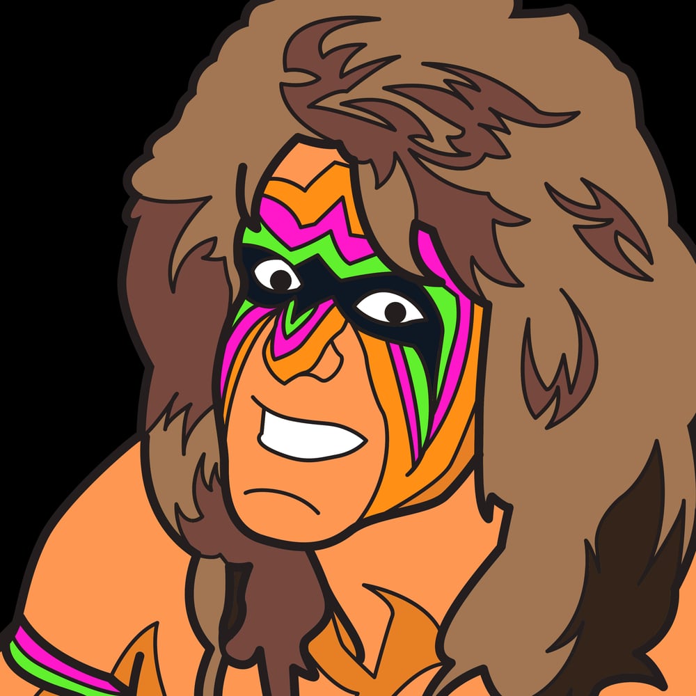 COMING SOON! Ultimate Warrior Pin