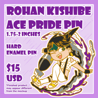 Silly Manga Arist Man Pin PRE-ORDER