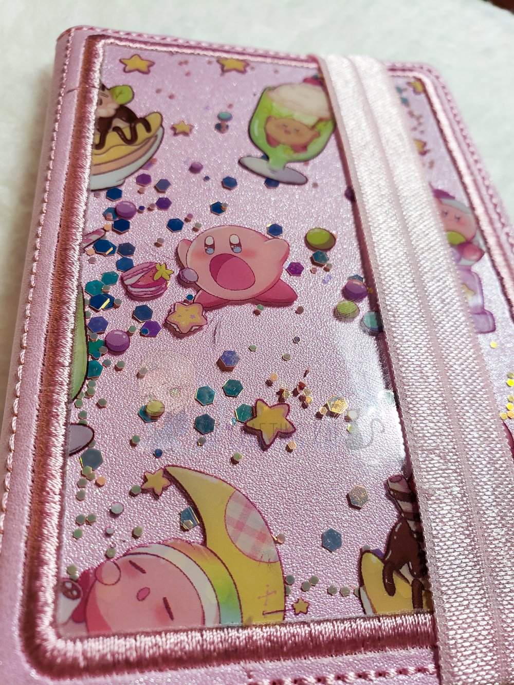 Image of Kirby mini notebook cover