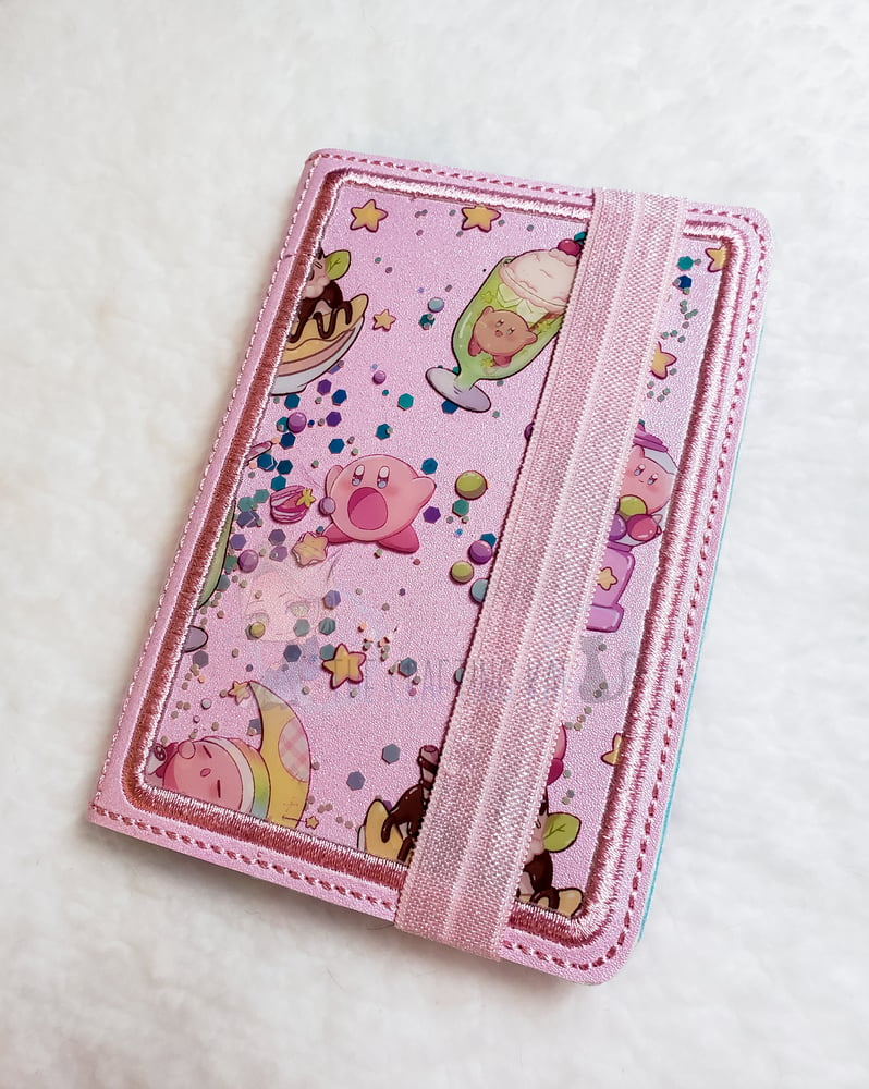 Image of Kirby mini notebook cover