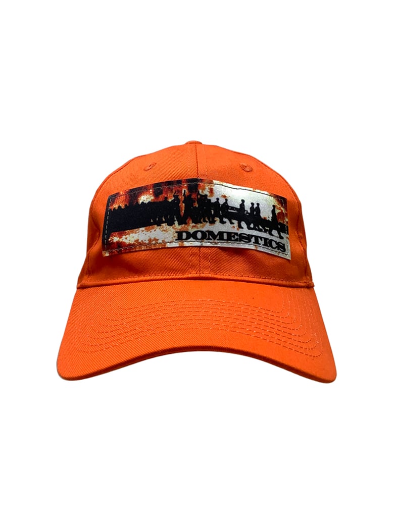 Image of DOMEstics Rust Logo Hat (Orange)