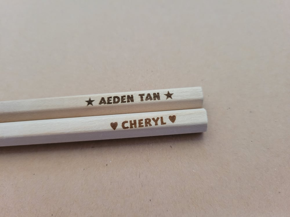 Personalised Pencils (Set of 3)