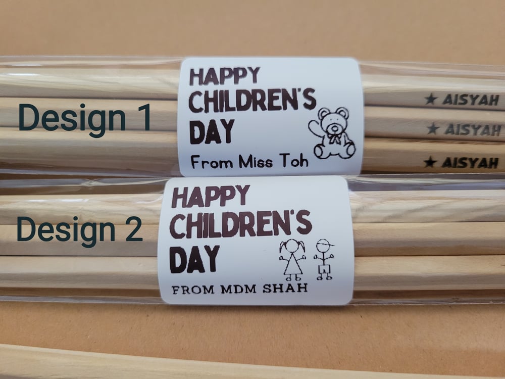 Personalised Pencils (Set of 3)