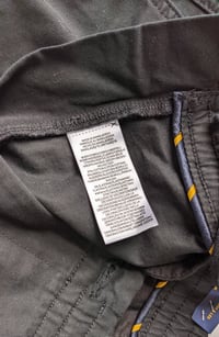 Image 4 of  Men's Polo Prepster Black Stretch Chino Short